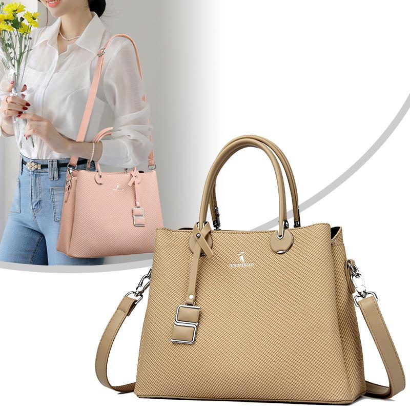 Simple Tote Bag High-end Fashion Large-capacity Women's Bag Commuter Shoulder Bag Messenger Bag