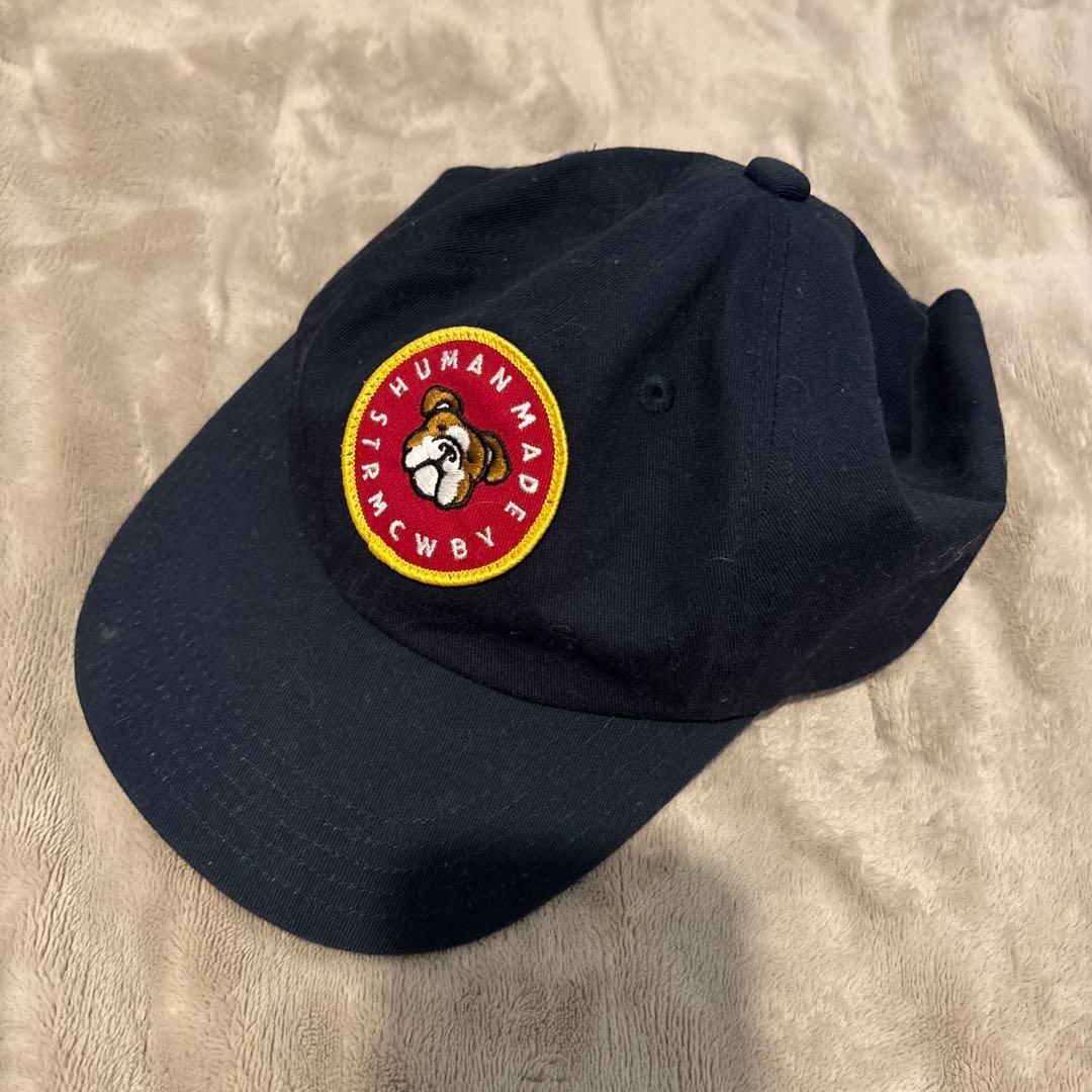 Used HUMAN MADE 6 Panel Cap Navy Cap Navy