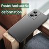Cover Rigida Antiurto in PC Satinato per Redmi Note 14 Custodia Leggera Ultra Sottile Opaca per XIAOMI Redmi Note 12 13 Pro Plus 4G 5G 5 G