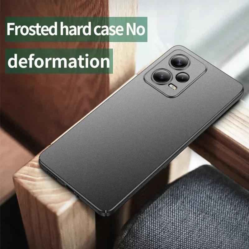 Cover Rigida Antiurto in PC Satinato per Redmi Note 14 Custodia Leggera Ultra Sottile Opaca per XIAOMI Redmi Note 12 13 Pro Plus 4G 5G 5 G