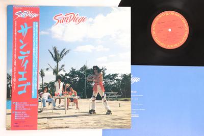 LP Record SAN DIEGO  San Diego 25AH964 CBS SONY 1980 Japan Obi Japanese PopRock Used