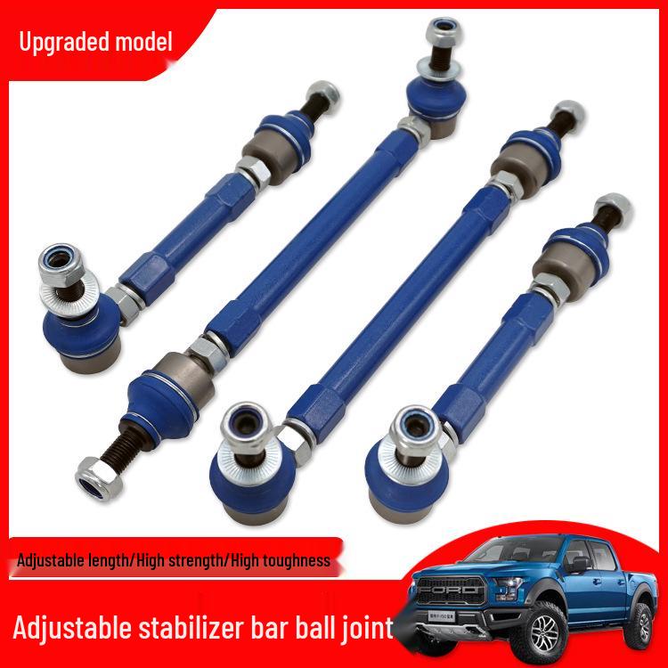 Front Adjustable Sway Bar Ball Joint for Raptor F150 Off-Road Upgrade