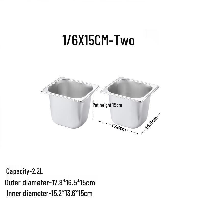 

Handun Stainless Steel Refrigerator Freezer Food Pan