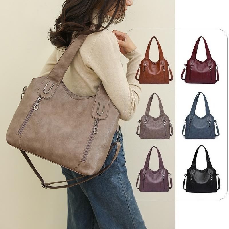 Women's Fashionable and Versatile Large-capacity Tote Bag, Casual Handbag, Shoulder Bag, Crossbody Bag.