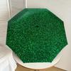 1pc Glitter Green Pattern Umbrella Design Automatic Opening and Closing Umbrella, High-quality Travel Umbrella, Lightweight and Portable, -23