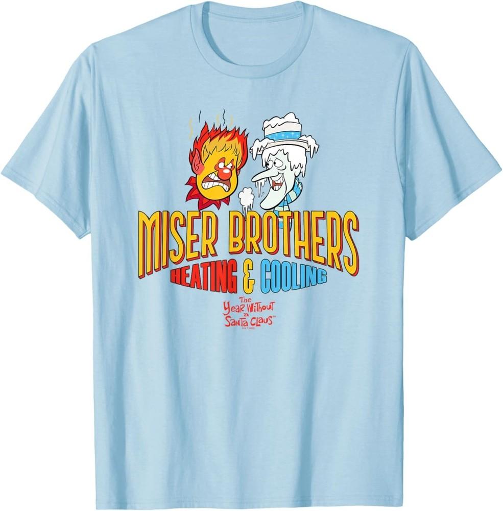 The Year Without a Santa Claus Miser Brothers T-Shirt 3XL