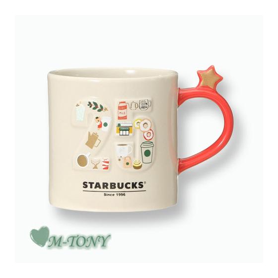 Starbucks Starbucks Mug No.25 25th Anniversary in Japan 355ml Starbucks/Tumbler/Starbucks Tumbler/Starbucks Mug/Mug/Christmas/Valentine/Halloween