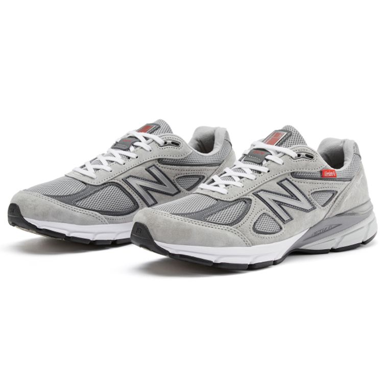 New Balance 990v4 Made In USA Red Label - Grey Unisex Sneakers M990VS4