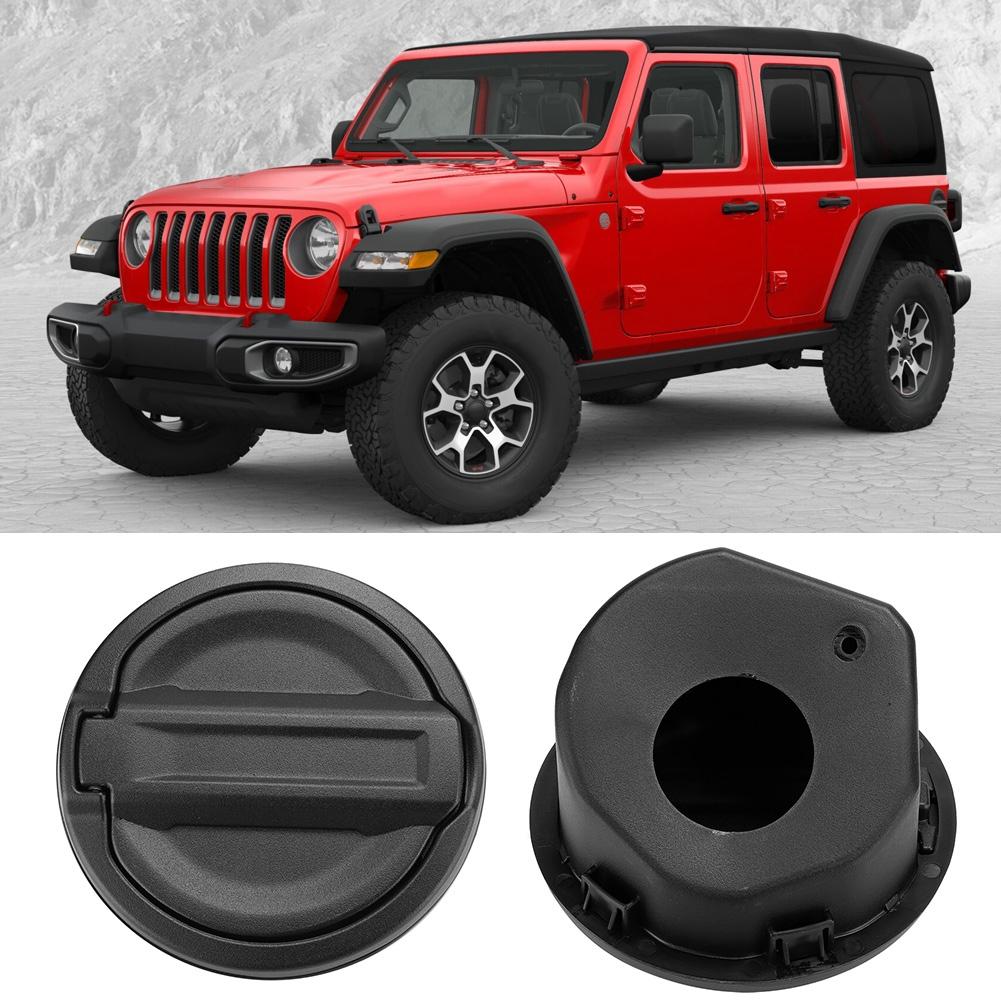 

Fuel Gas Tank Oil Cap Cover Accessory Parts Fit for Jeep Wrangler JL 2018 +