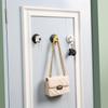 1Pc Multifunction Washbasin Rack Kitchen Bathroom Wall-Mounted Basin Storage Holder Seamless Tracery Non-Marking Stickers Hook