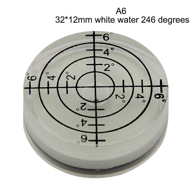 1/3 buc Nivel cu bulă orizontală Precizie înaltă Mediu Înconjurător Nivel cu bulă circulară Mini kit de măsurare circular