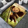 Cheburashka Carpet Rug for Living Room Bedroom Home Sofa Decoration,Kids play Nonslip Floor Mat