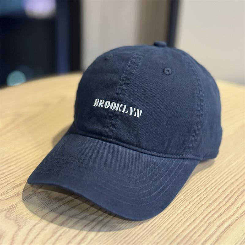 New couple outdoor sports big head circumference pure cotton big brim showing face small cap children's sunshade baseball cap tide