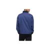 Adidas Solid Color Logo Print Sports Jacket Men Jackets Blue FM9362