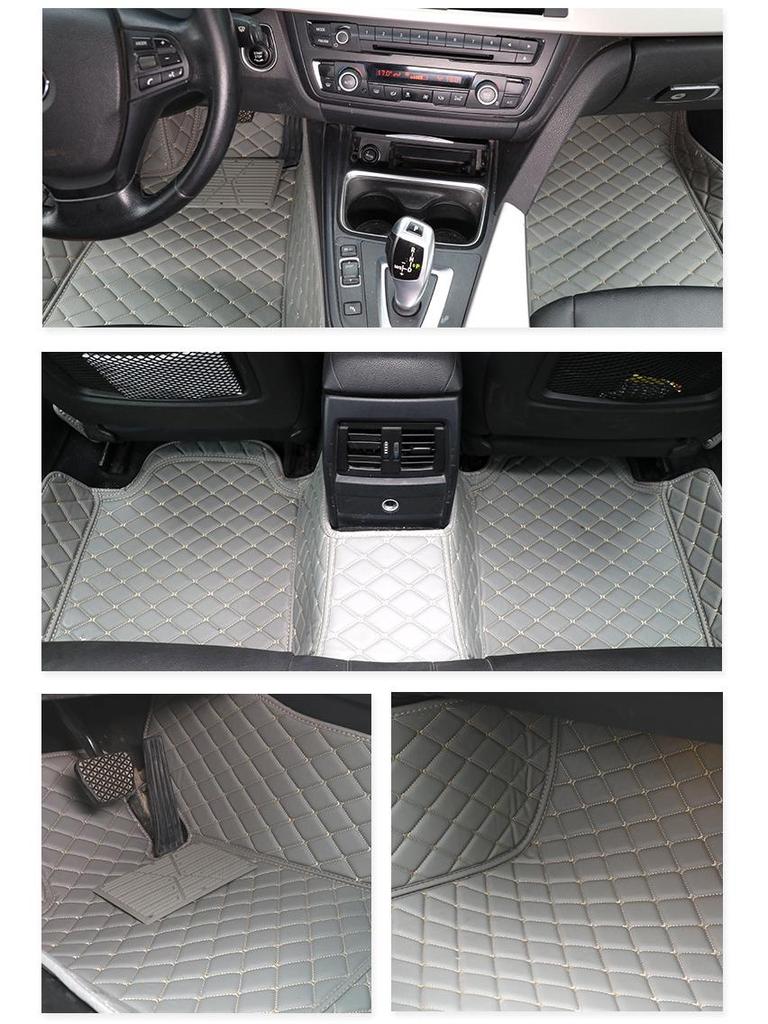 Right-Hand Drive Double-Layer Thickened Floor Mats for Cars - Hong Kong & Australian Versions
