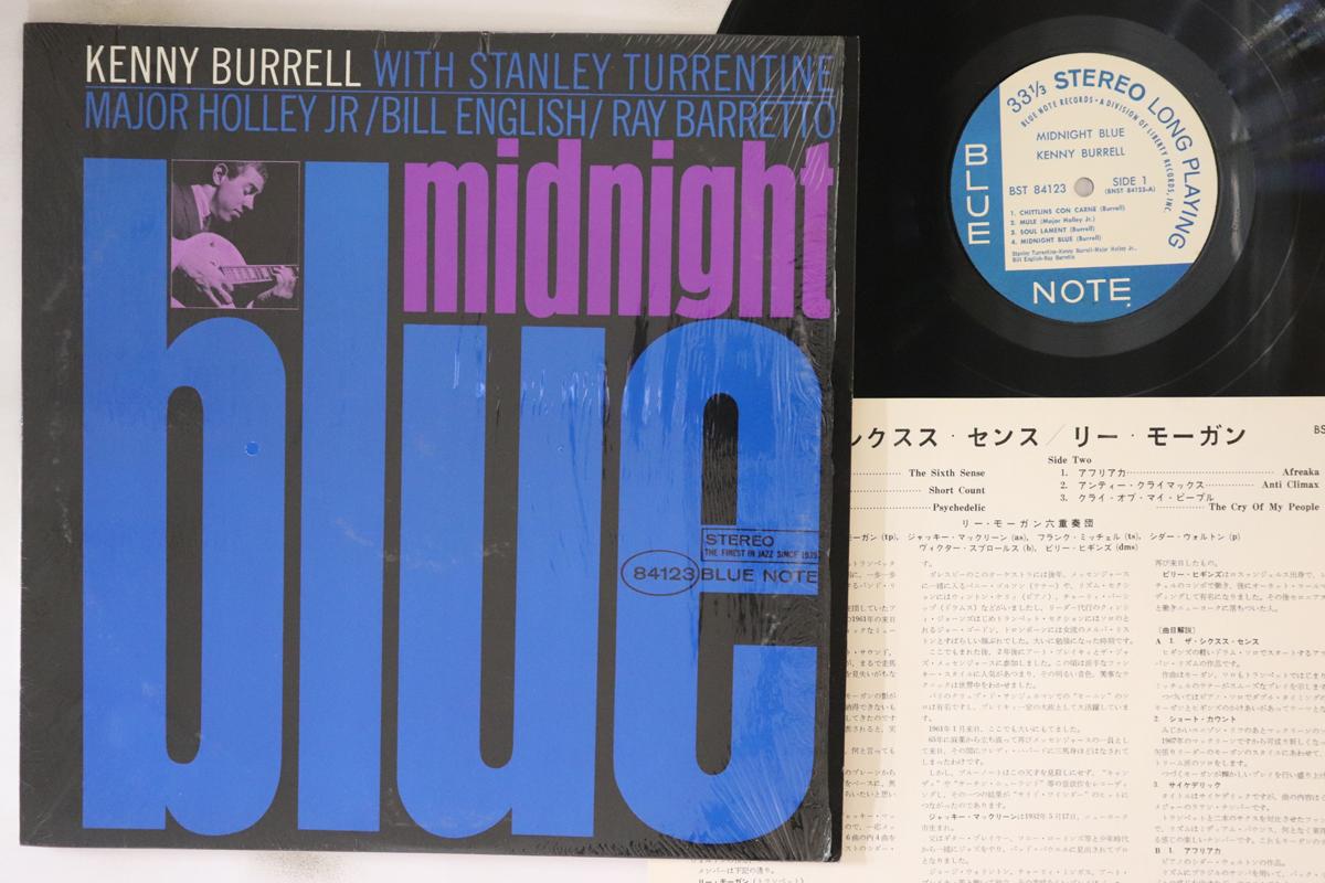 

LP Record KENNY BURRELL - Midnight Blue BST84123 BLUE NOTE 1967 US Jazz Used