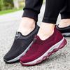 Fashion Professional Elder Healthy Shoes Walking Anti-skid Men's Loafers Stability Soft Sock Outdoor Flat Shoes Solid Sneakers for Men