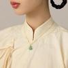 Elegant Chinese-Style Gourd Agate Necklace: Versatile, Light Luxury Pendant Sweater Chain