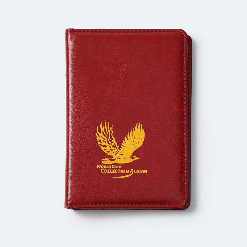 1 Piece Coin Collection Holder Album 120 Pockets Coin Collection Book Commemorative Coin Organizer Storage