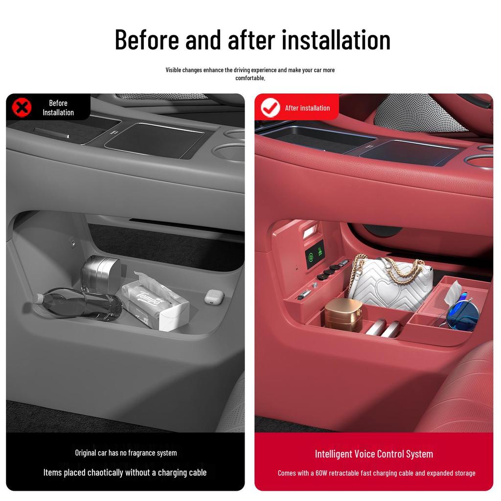 AITO M8/M7 Control Aroma Diffuser & Fast Charger Accessory