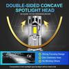 MAXGTRS 2PCS Canbus H7 H8 H11 LED 30000LM Super Bright Headlights 9005 HB3 9006 HB4 9012 HIR2 Led Lamp with Double Turbo Fan