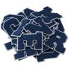 26 Pcs Blue Chenille Letter Patch  Alphabet Shirts Patches  Hats