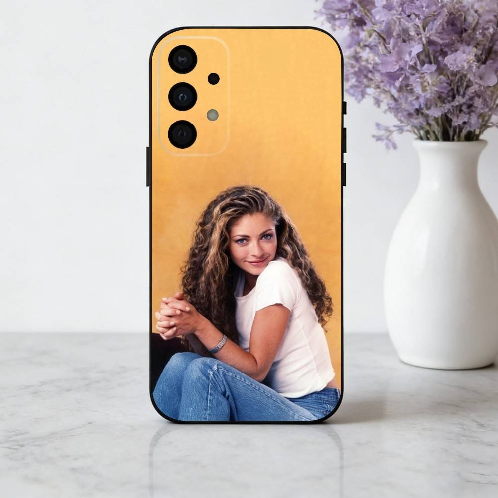 R-Rebecca G-Gayheart Actress Phone Case For Samsung Galaxy A73,A72,A71,A70,A53,A52,A51,Others Soft Black Cover