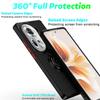 Armor Case for OPPO Reno 11 Pro 5G Reno11 F 11F Reno 10 Pro+ 8 8T 5G Cover Magnetic Ring Stand Holder Business Full Protection