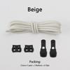New Elastic Sneakers Laces Without Ties Lock Shoe Laces Adult Kids Tennis Round Shoelaces Rubber Bands for Shoes Accesories