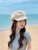 High-Quality Solid Color Octagonal Beret - 2025 Autumn Collection: Sweet, Literary-Inspired Cap