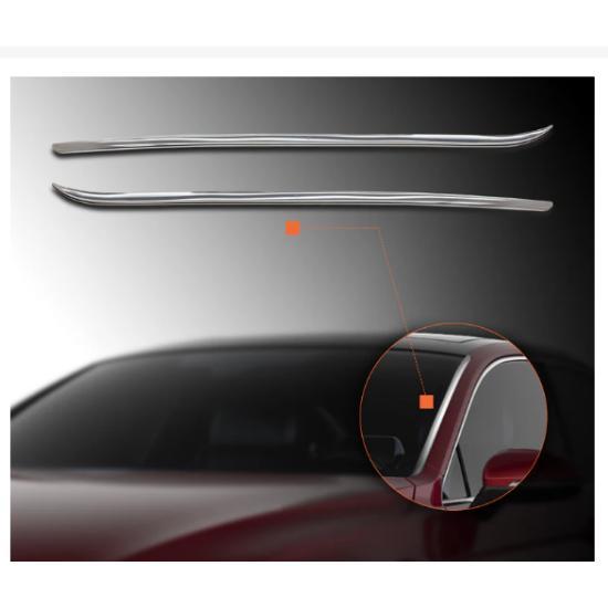 Volkswagen Passat B8 Krom Ön Cam Direği 2 Parça 2015 - 2019