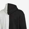 Puma Logo Embroidered Color Block Fleece Hoodie Men Hoodies Black White 534381-04