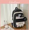 Nylon Student Backpack For Girls And Boys With Loadreducing Design For School Use