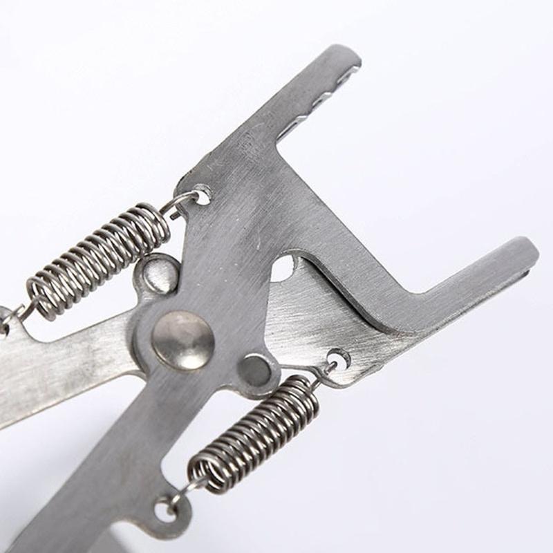 Multipurpose Frame Lifter Tool with Ergonomic Handle Metal Texture for Comfortable Frame Management In Apiary Tasks