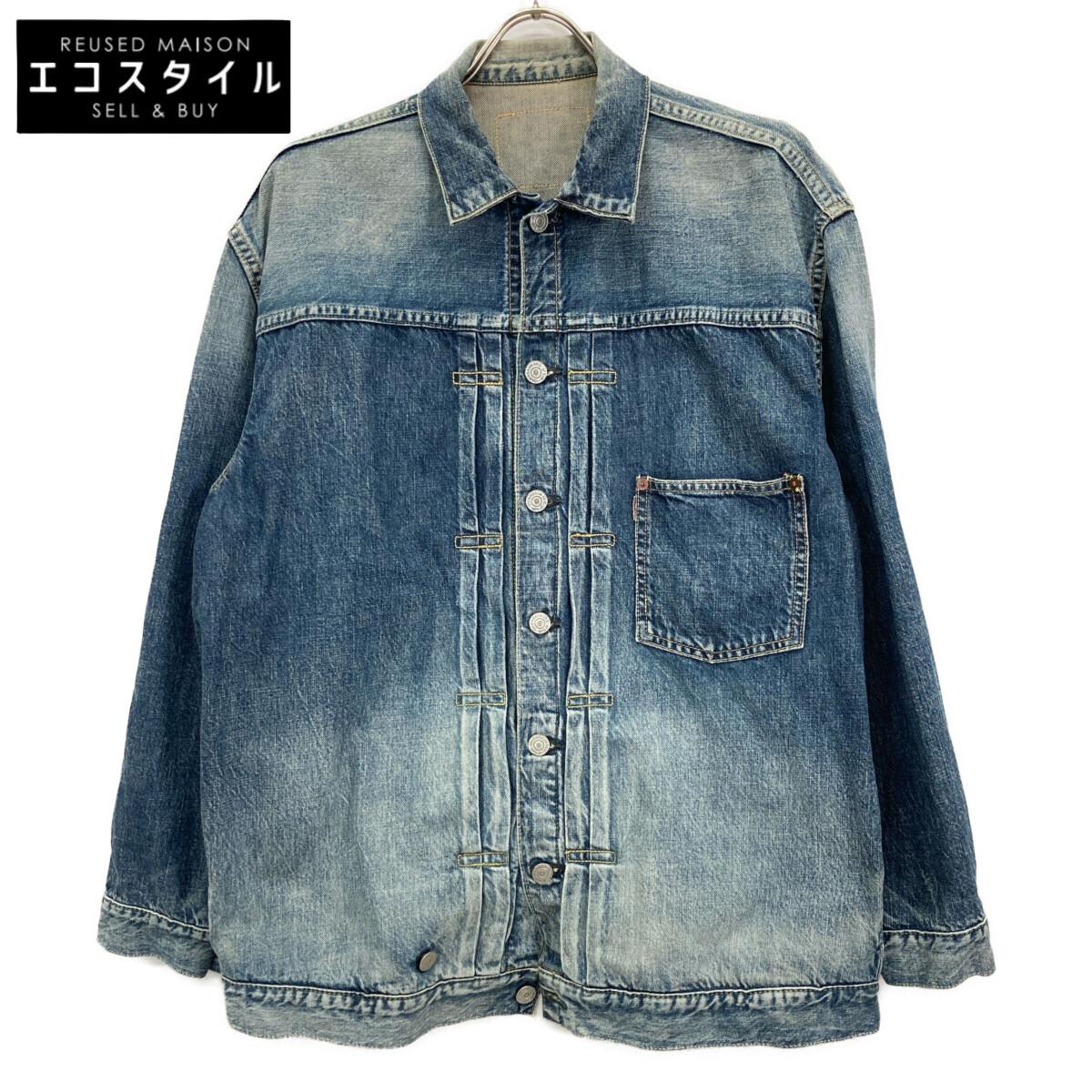 

STAMMBAUM [L APPARTEMENT Exclusive] 781001DE2 Indigo Vintage Denim Jacket Jacket S IndigoUsed