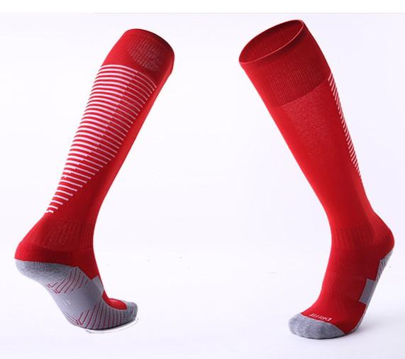 Professional Outdoor Sports Sweat Absorption Soccer Socks Men Women Children Thickened High Tube Athletic Socks Wholesale