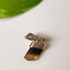 Natural Bi-color  Tourmaline Gemstone 925 Sterling Silver Pendant A118 Gift