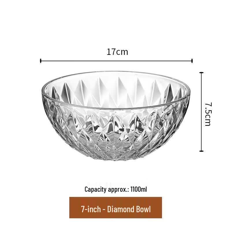 Transparent Acrylic All-Purpose Serving Bowl