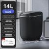2026 Smart Inner & Outer PET Double Barrel Induction Trash Can, 14L Large Capacity for Living Room