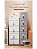 Morandi Multi-layer Plastic Drawer Storage Cabinet for Bathroom Use