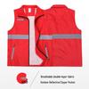 Reflective Custom Logo Volunteer Vest for Promotion Activities
