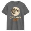 Summer Fashion Copy Moon Joy Cotton Tshirt For Unisex Beach Vintage TShirts Breathable Hippie Tee Shirt Plus Size Hot Sale Tops