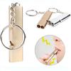 1 Pc Pet Bird Training Whistle Reinforced Aluminum Two-tone Training Whistle Cat And Dog Training Tool Dog Training Hawk Whistle
