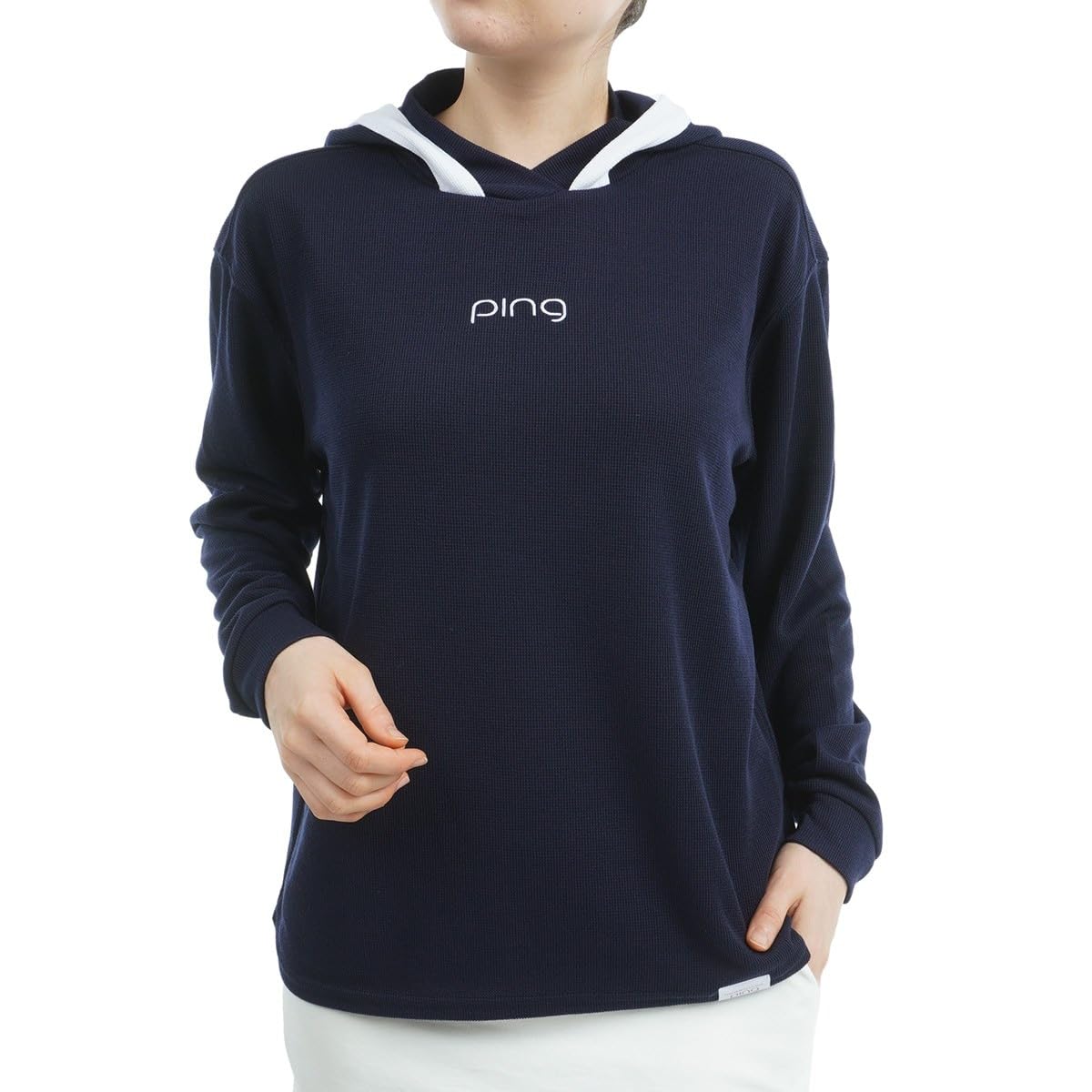 

Lightweight Sweatshirt Hoodie and Golf S [Pin Apparel] Women s (QUICK DRY Moisture-wicking quick-drying) / / 622-4262800 120_Navy