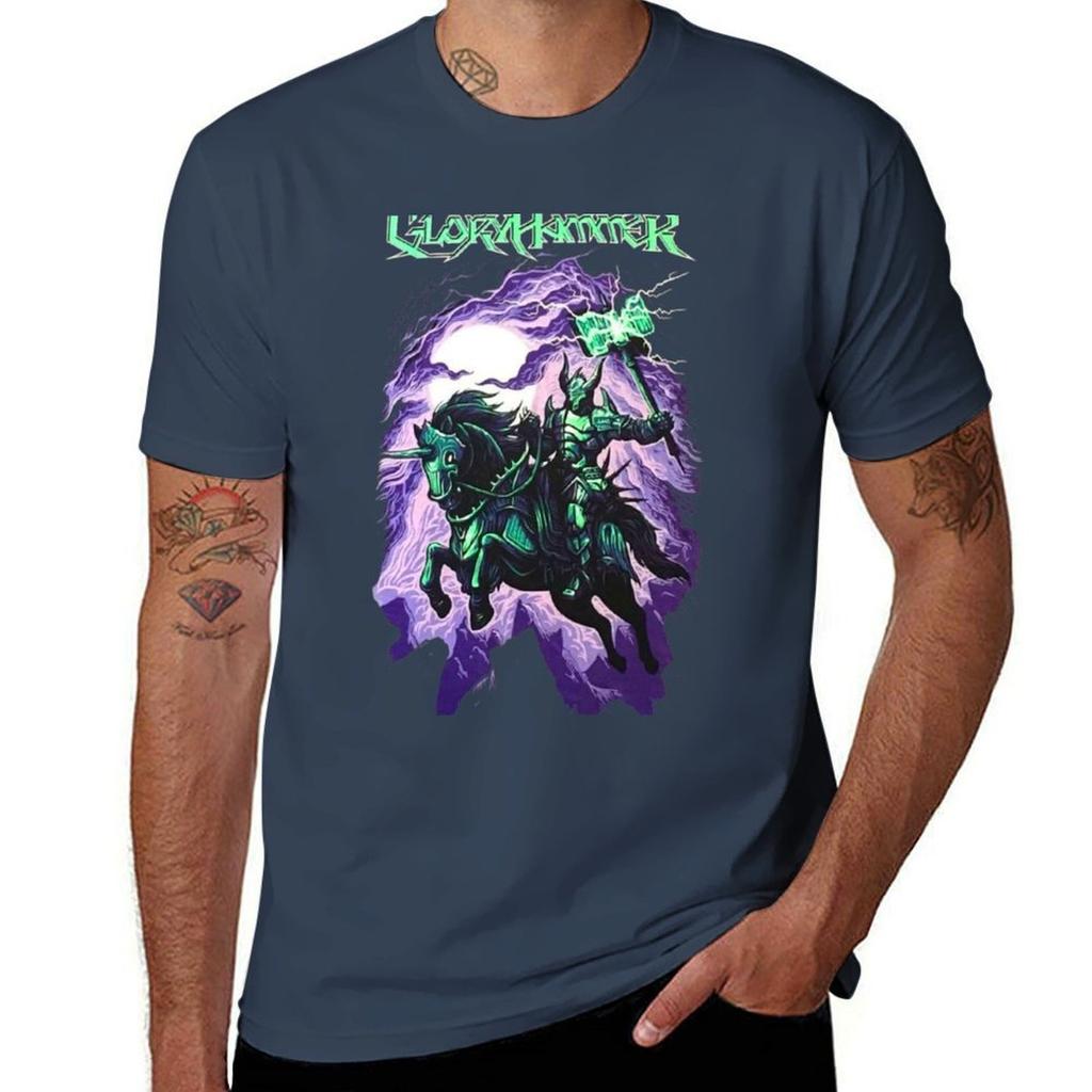 Gloryhammer Chaos Wizard TShirt Holiday Party Tee Shirt