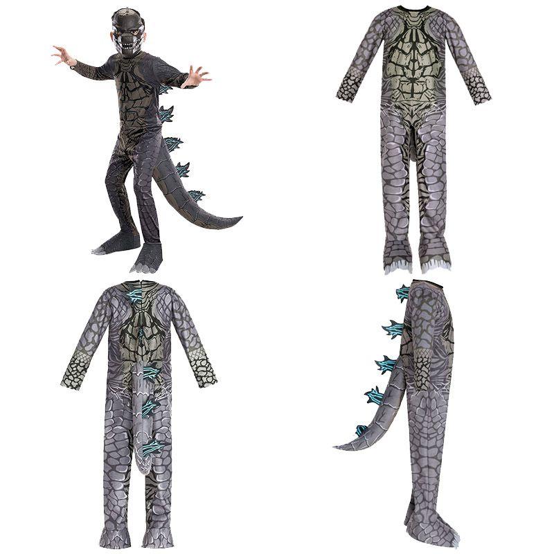 Vs Kingkong Kids Cosplay Costume Jumpsuit With Exquisite Workmanship For Halloween And Parties**