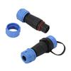 1 Set SP13 Aviation Connector IP68 4 Core Cable Connector Terminal 200V 5A Plug and Wiring Terminal LED Light Connection
