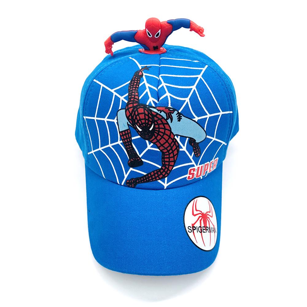 Children's Cartoon Spider Embroidered Baseball Cap: Spring & Autumn Design