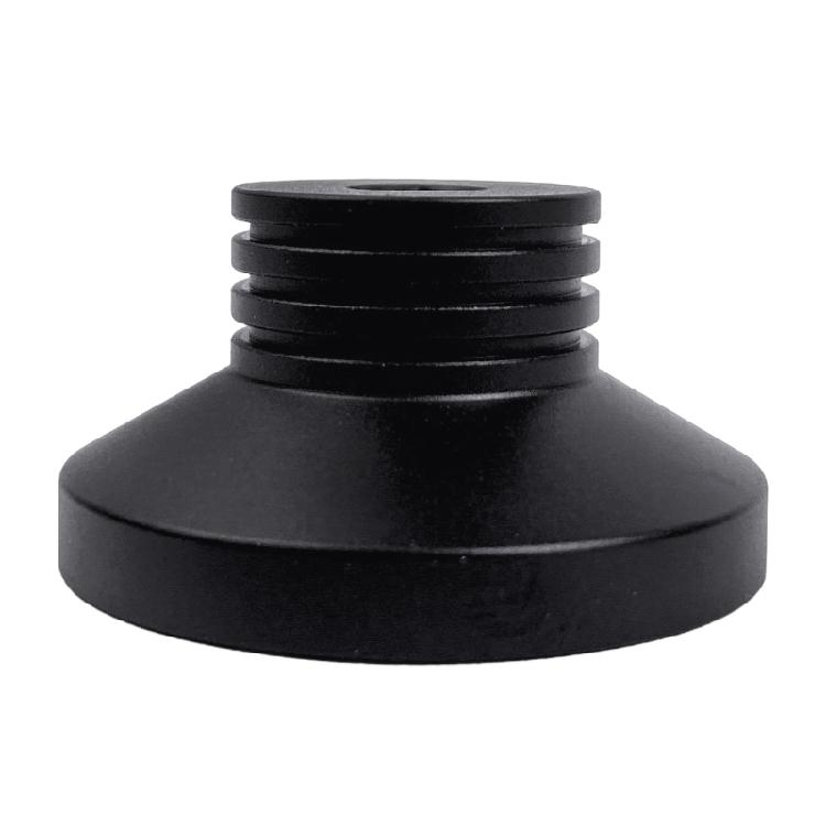 Black Record Weight Clamp Aluminum Disc Stabilizers for 7inch 45RPM Records Elevates Listenings
