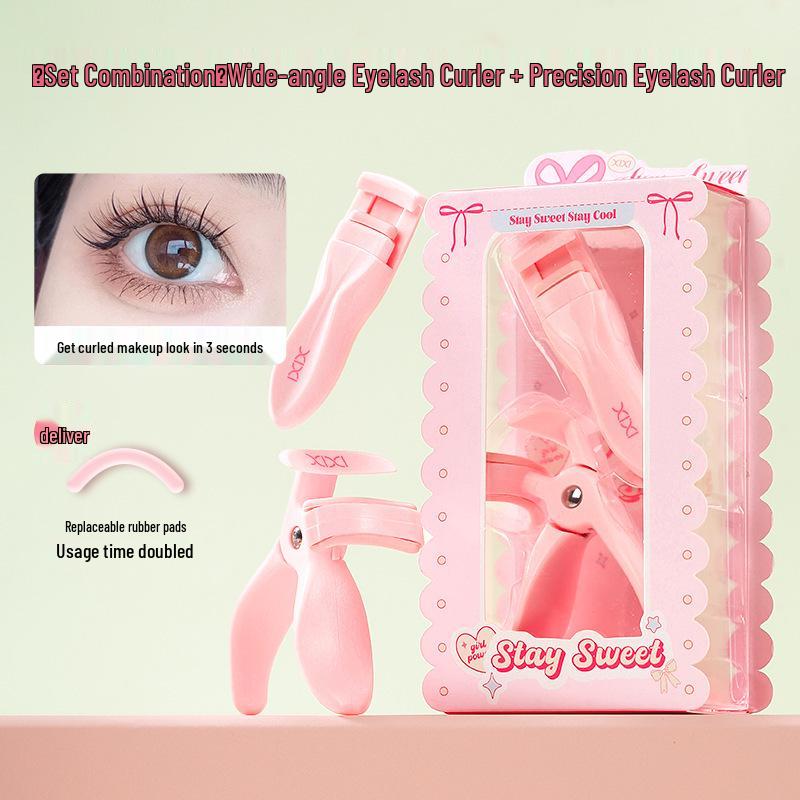 Безрамный Широкоугольный Зажим для Завивки Ресниц Xixi - Стойкий Завиток для Новичков, Дизайн  Подсолнух .